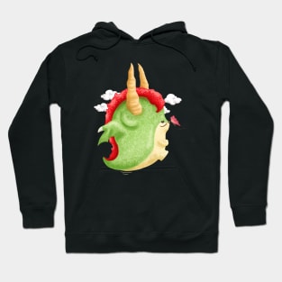 Dragon Got a Kiss From Butterfly Hoodie